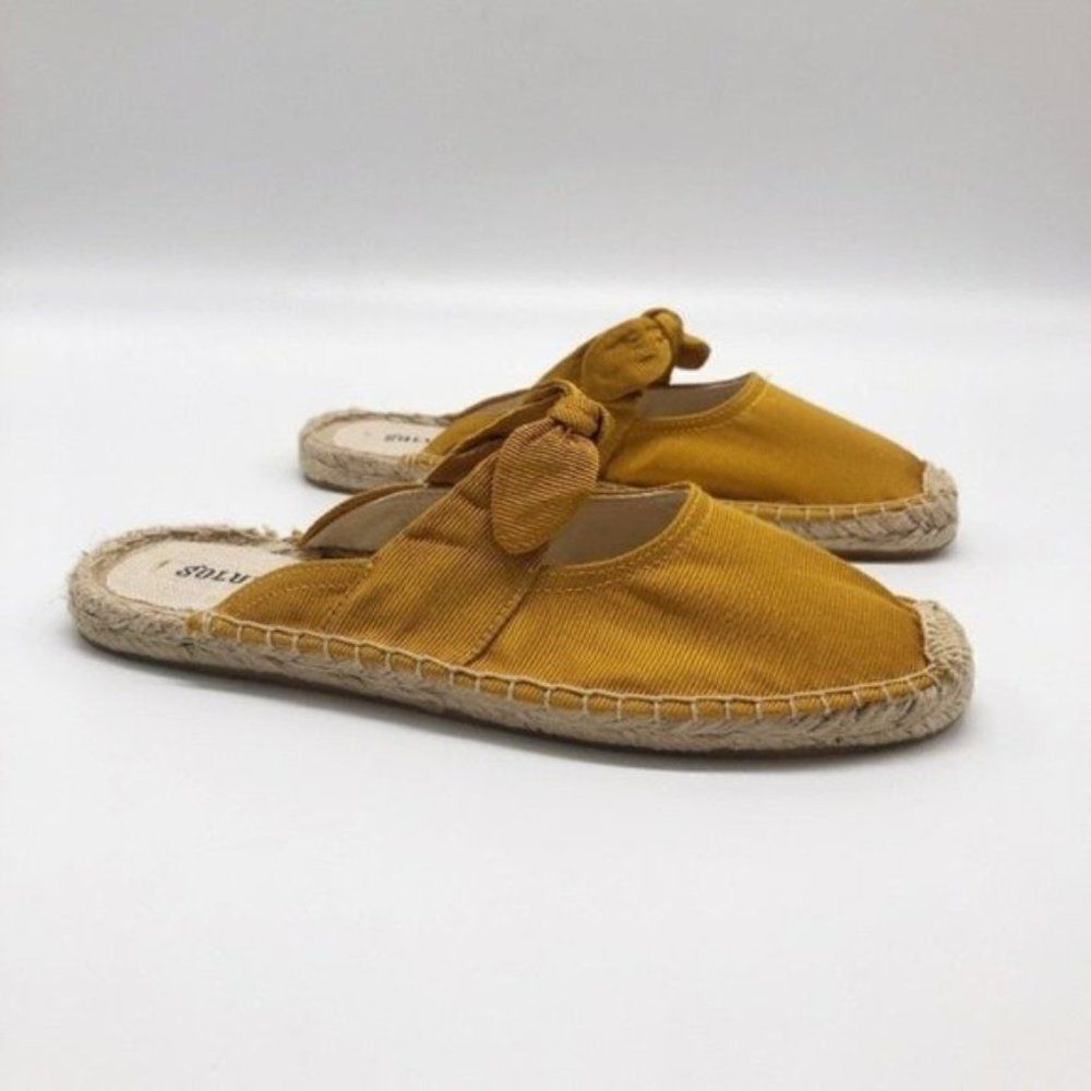 SOLUDOS Alma Espadrille Mule Marigold